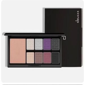 Doucce Freematic 8 Eyeshadow Pro Palette with Highlighter Smokey Eye Finish NIB